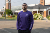 Purple Briton Pride Long Sleeve Tee