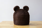 Brown Bear Hat by Amy Oswald