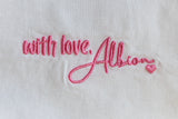 With Love, Albion Tea Towel
