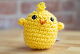 Small Yellow Chick Plushy by Lea Rakistaba