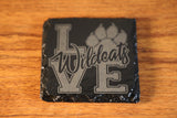 Love Wildcats Coasters by Oscar Cleveland