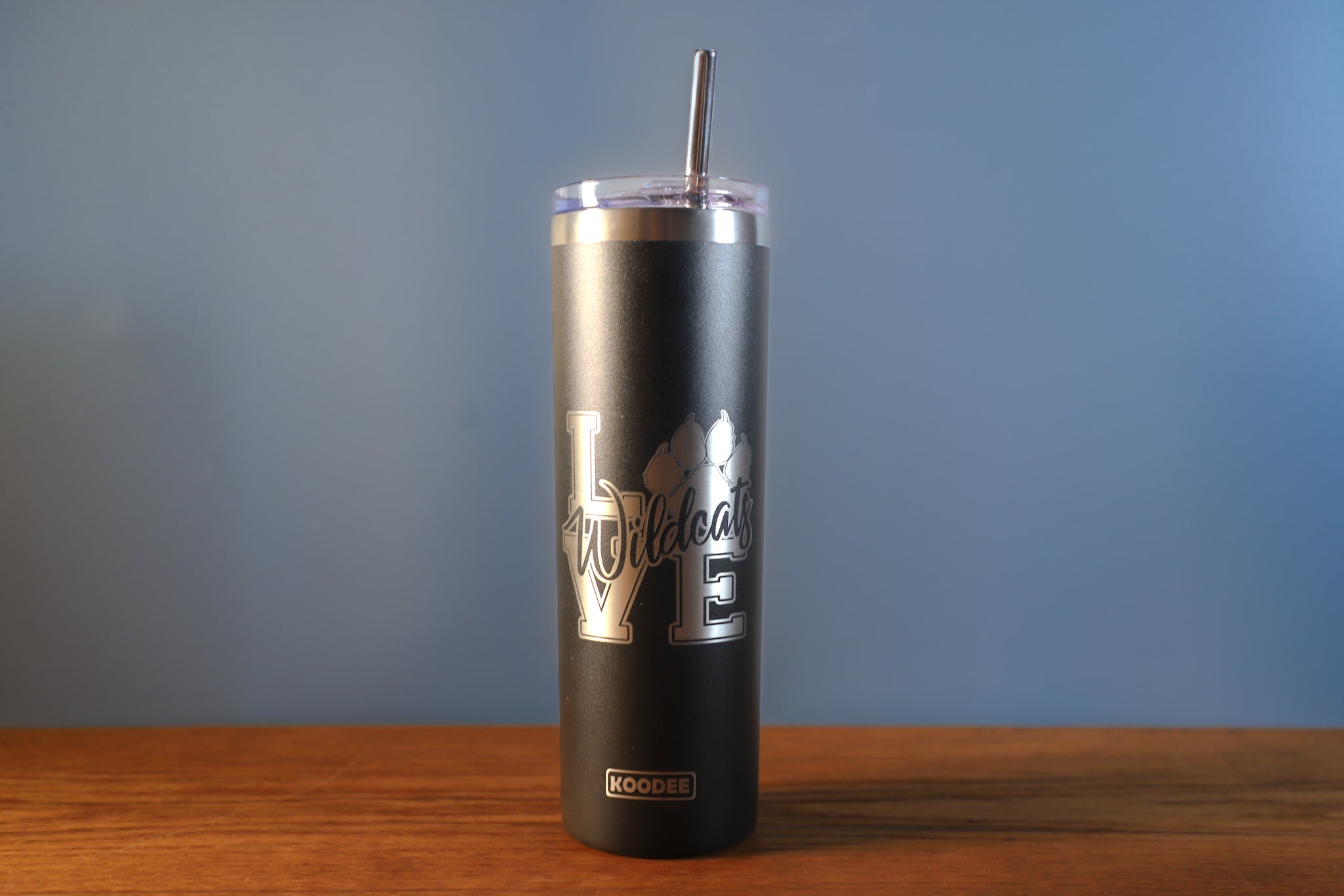 Love Wildcats Tumbler by Oscar Cleveland