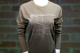 Albion Map Green Long Sleeve