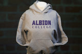 Youth Classic Albion College Grey Hoodie