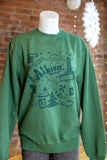 Holiday Albion, Michigan Doodle Crewneck