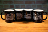 Albion Mugs Set of 4- Tiny Albion