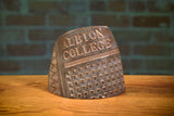 Albion College Brown and Blue Pottery Slab by Nobel Schuler