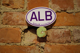 ALB Oval Sticker