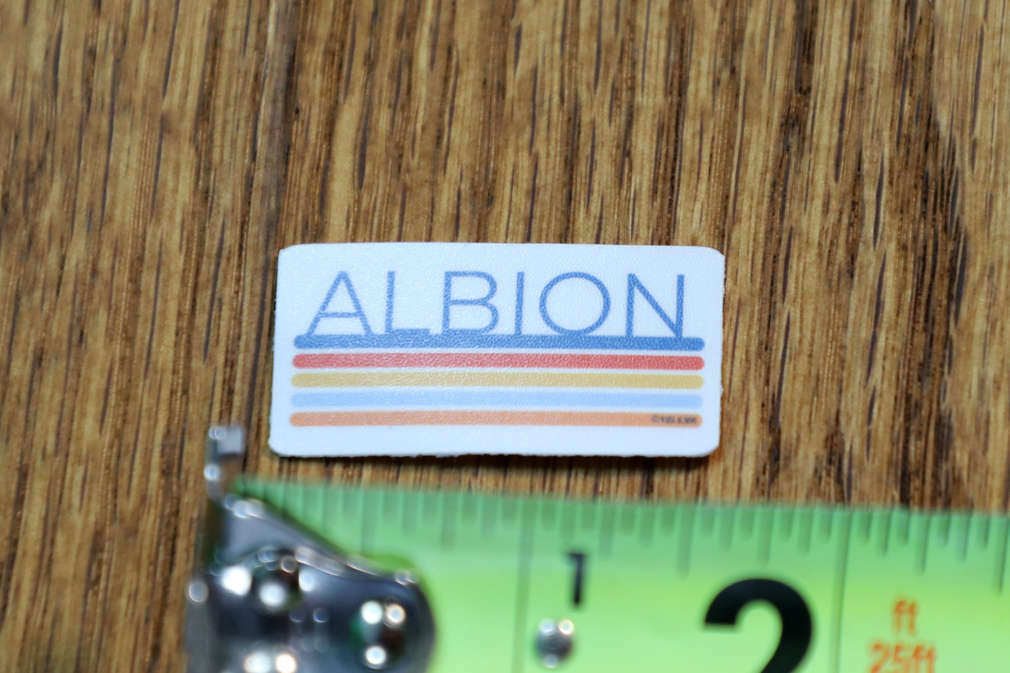 Albion Colored Lines Sticker