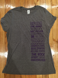 Albion College Scroll T-Shirt - Womens