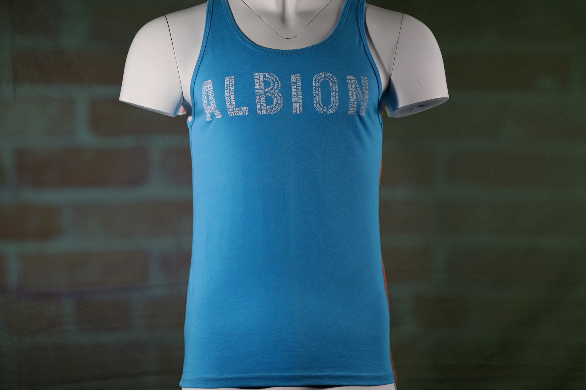 Albion In Words Tank Top