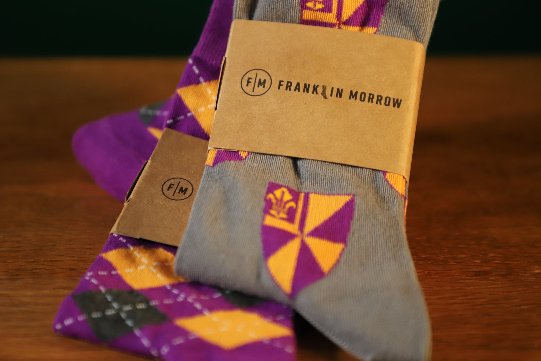 purple and gold dress socks Dress Socks