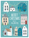 Christmas Village - Merry Christmas from Albion - Boxed Holiday Cards