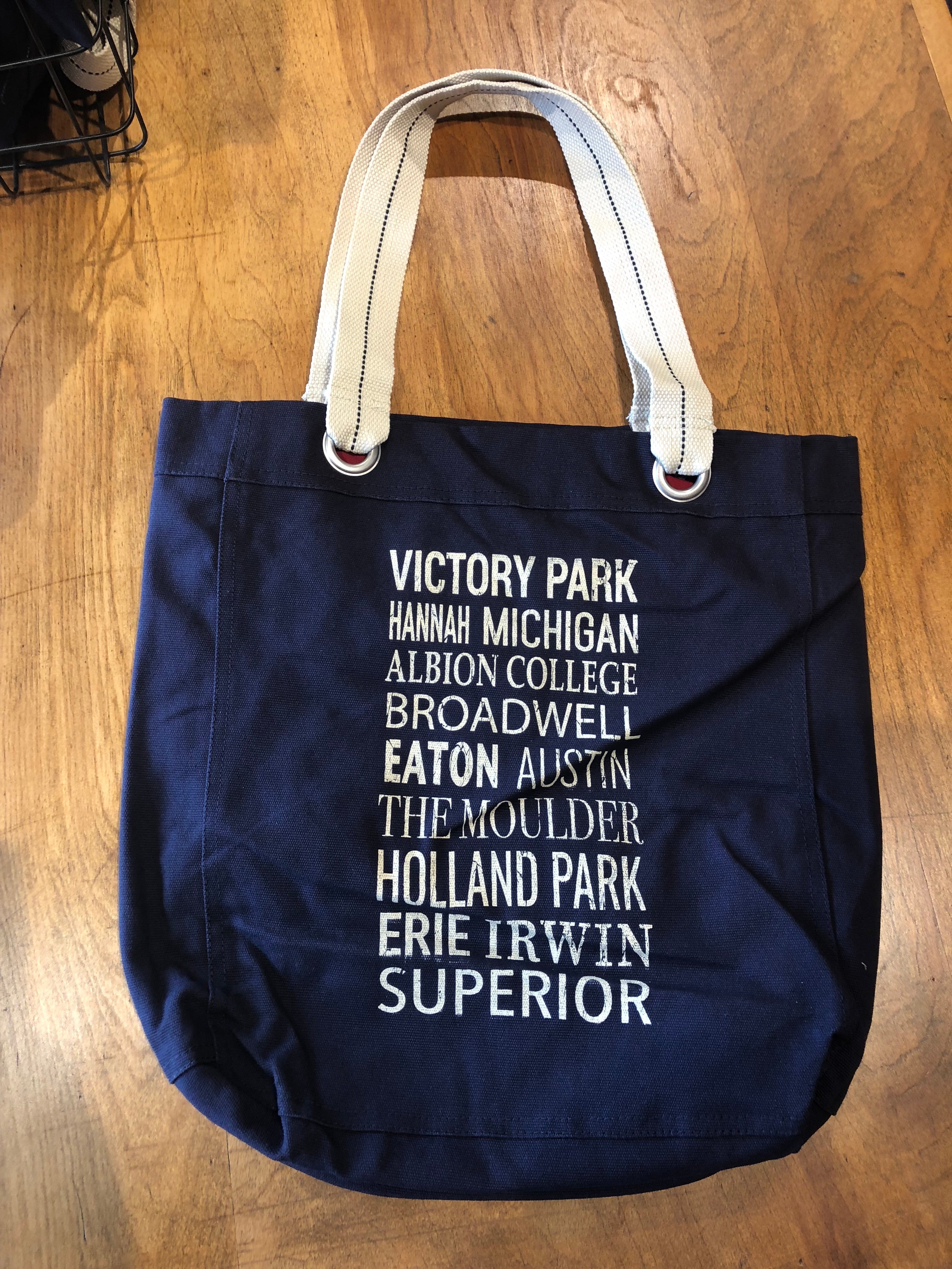 Albion Scroll Tote Bag