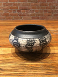 Small Black Design Vase by Nobel Schuler