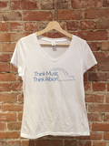 Albion-Think Music. Think Albion. Womens Shirt