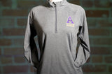 Performance Pullover Jacket for Women - 1/4 Zip Embroidered Albion College A